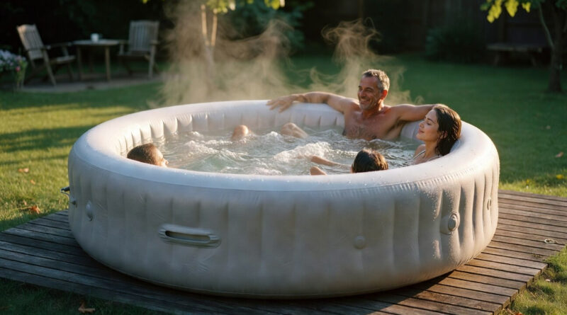 Czy dmuchane jacuzzi ogrodowe zużywa dużo prądu?
