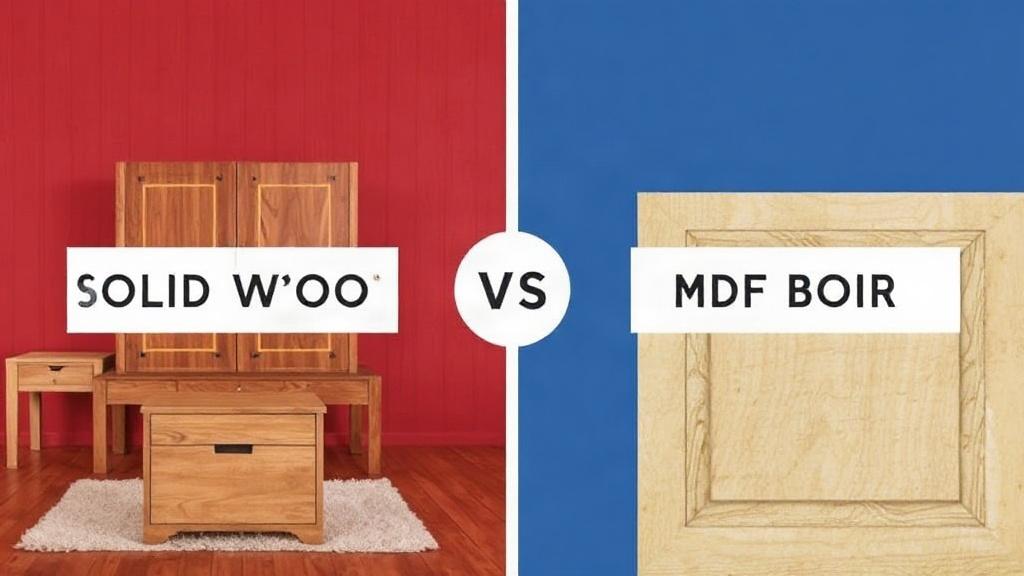 Meble z litego drewna vs płyta MDF – trwałość i pielęgnacja. Kończąc: wybór świadomy i praktyczny Meble z litego drewna vs płyta MDF – trwałość i pielęgnacja. Kończąc: wybór świadomy i praktyczny