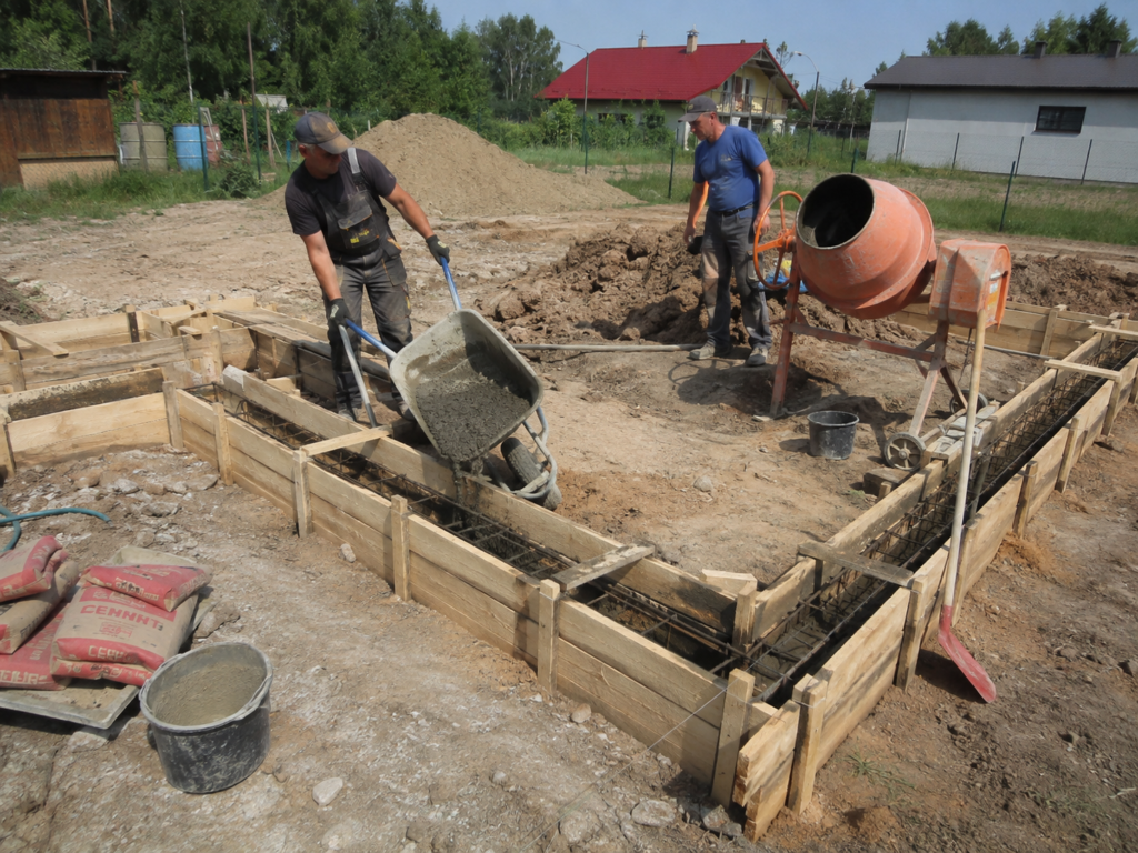 Beton na fundament