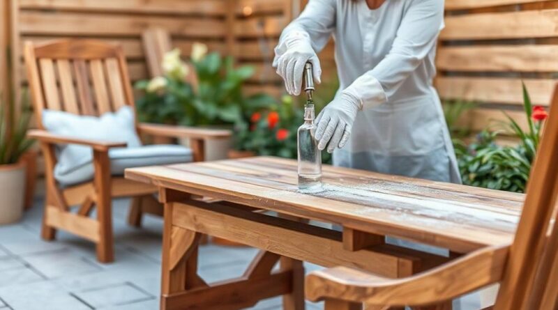 Jak zadbać o meble ogrodowe: impregnacja drewna i technorattanu krok po kroku
