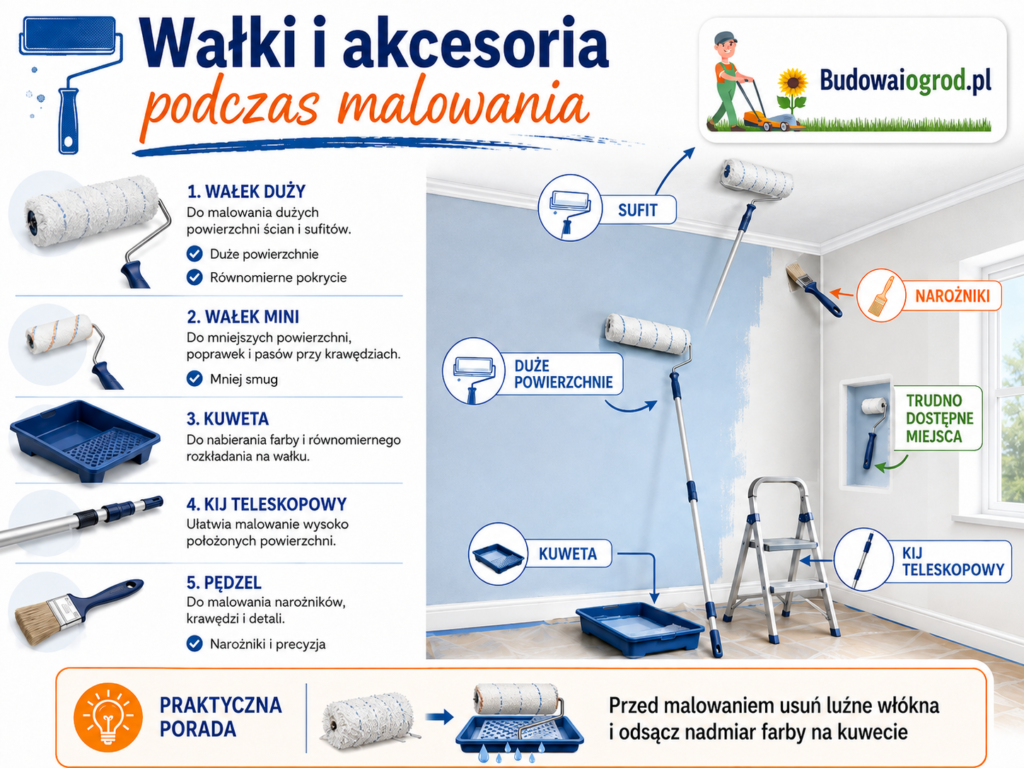wałki i akcesoria