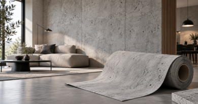 Elastyczny beton architektoniczny – beton w rolce